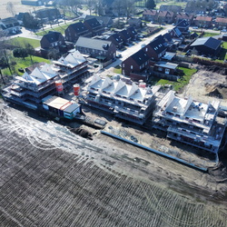 Nieuwbouw & Veulen vanuit de lucht